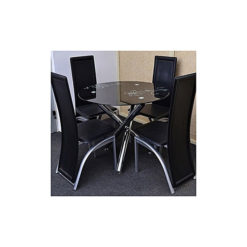 Generic Classic Dining Table With 4 Black