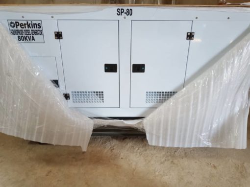 Perkins soundproof 80KVA Generator