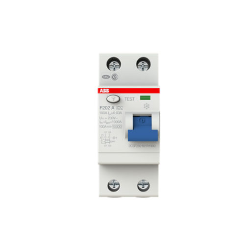 ABB 100amps 2pole Residual Current Circuit Breaker