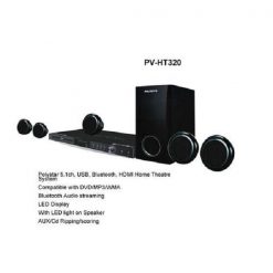Polystar PV-HT320 Home Theatre {bluetooth + Usb + Dvd Player}