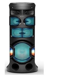 Sony High Power Portable Party Music System With 360 Degree Sound & Light Mhc-v81d - Black