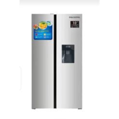 Polystar 436ltrs Side By Side Inverter Refrigerator With Water Dispenser Pv-sbs666wd-inv