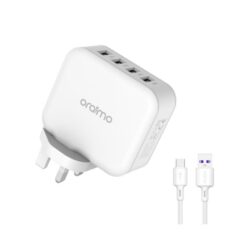 oraimo PowerCube 4 Port High Speed UK Type Charger Kit