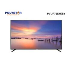 Polystar 75" PV-JP75EAKSY Smart Android 4k LED TV