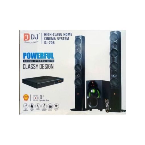 Djack Woofer System Home Theatre With Good Bass Dj-706