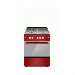 MAXI Gas Cooker 60*60 (3+1) INOX RED