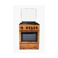 Maxi 3 Burner + 1 Electric Double Wooden Cooker Tr 6060