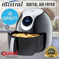 Mistral Digital Air Fryer - 10 Liters