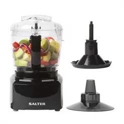 Salter 8 In 1 Compact Prep Pro Mini Electric Food Processor And Chopper 1L