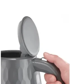 Russell Hobbs Honeycomb Grey Plastic Kettle