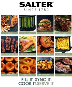 Alternative view of Salter Dual Cook Pro Digital Air Fryer 9l 1600w