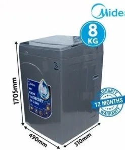 Alternative view of Midea Automatic Top Loader Washing Machine Wash & Spin 8kg