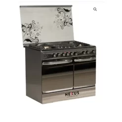 Nexus Double Oven Standing Gas Cooker Gccr-nx-8001s 4+2