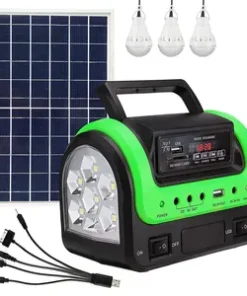 DC solar home system portable solar lighting kits