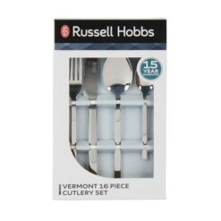 Russell Hobbs Cutlery Set Stainless Steel 16 Piece 4 Person Deluxe Vermont