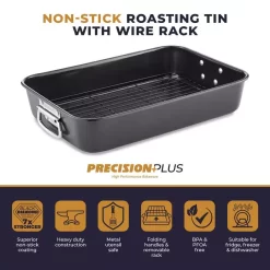 Tower Ceramic non stick coated Roaster with Rack
