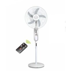DuraVolt 16 inches DRF 2916L Solar Rechargeable Fan With Remote