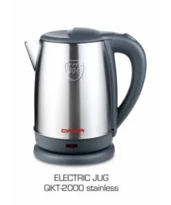 QASA Electric Stainless Jug - 1.8l - 2000w - Qkt-2000
