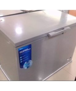 Midea chest freezer HS-377CN 290LTS silver