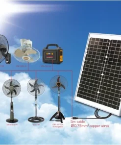 Alternative view of QASA Solar Mono-crystaline Panel Qsp-30w18 - 30W