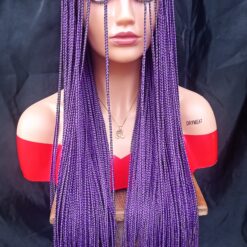 7by14 closure Knotless braidedwig