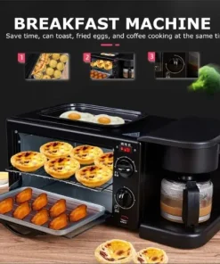Raf Breakfast Maker/ Breakfast Machine 3in1