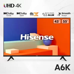 Hisense 50 inches A6K 4K UHD Smart TV