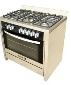 SCANFROST GC 90X60 5G with oven, full auto ignition INOX SFC9502SS
