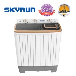 Skyrun 12kg Top Loader Twin Tub Semi-Automatic Washing Machine