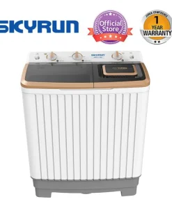 Skyrun 12kg Top Loader Twin Tub Semi-Automatic Washing Machine