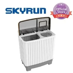Skyrun 7kg Twin Tub Washing Machine Wash 7kg Spin 3.5kg