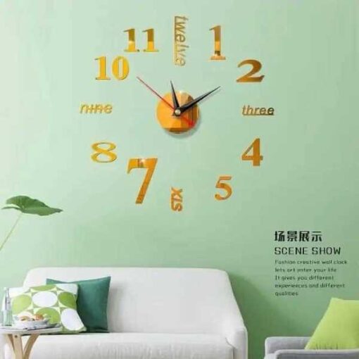 DIY Modern wall clock