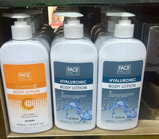 Face fact body lotion