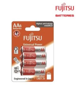 Fujitsu Alkaline Battery AA6 - 1.2 V
