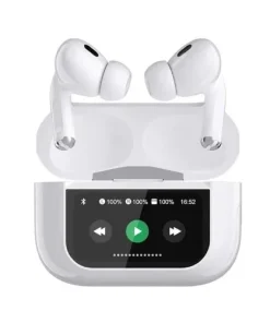 Anc+enc Airpods Headphones With Smart Display Screen